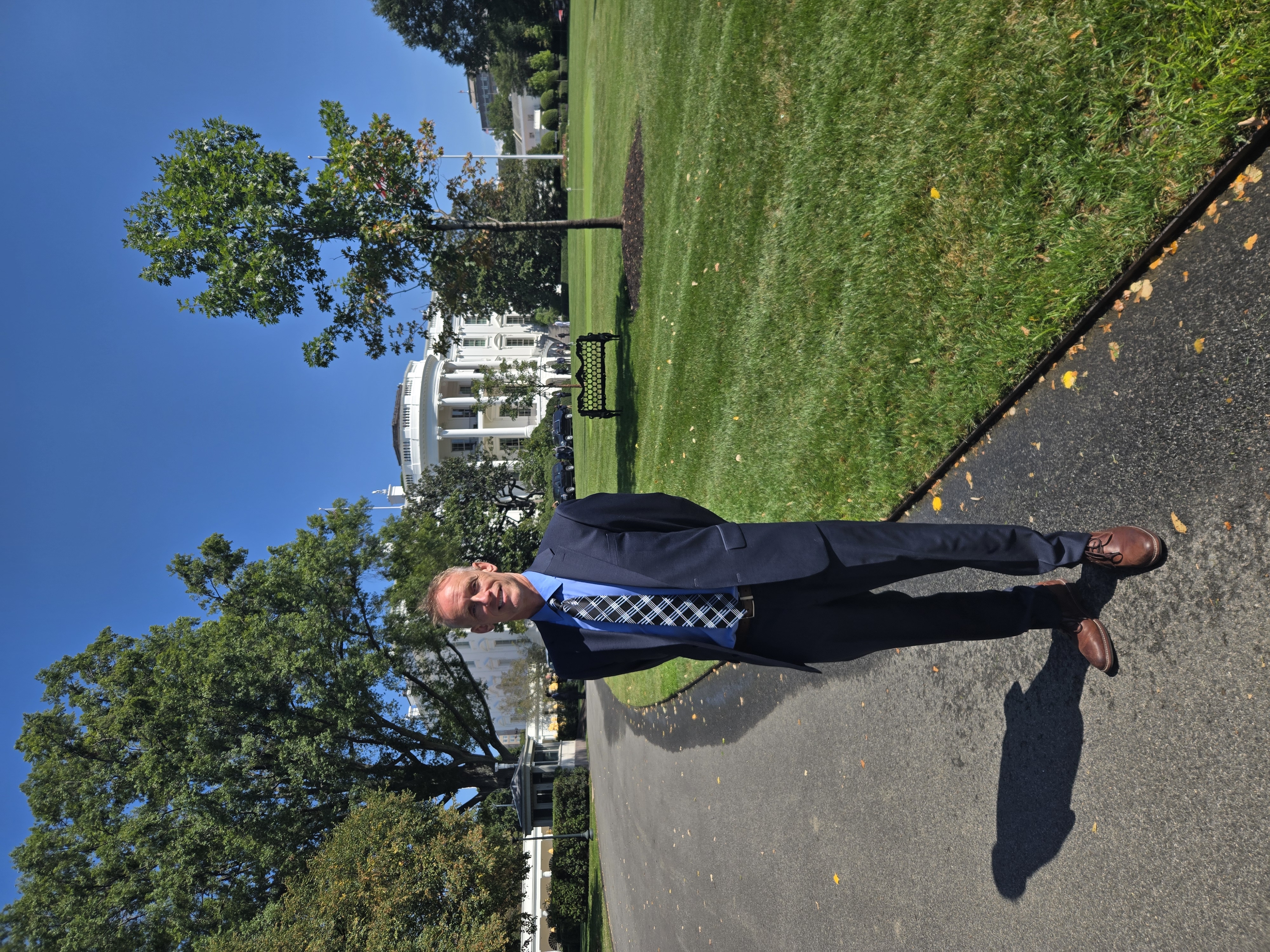 White House visit moment