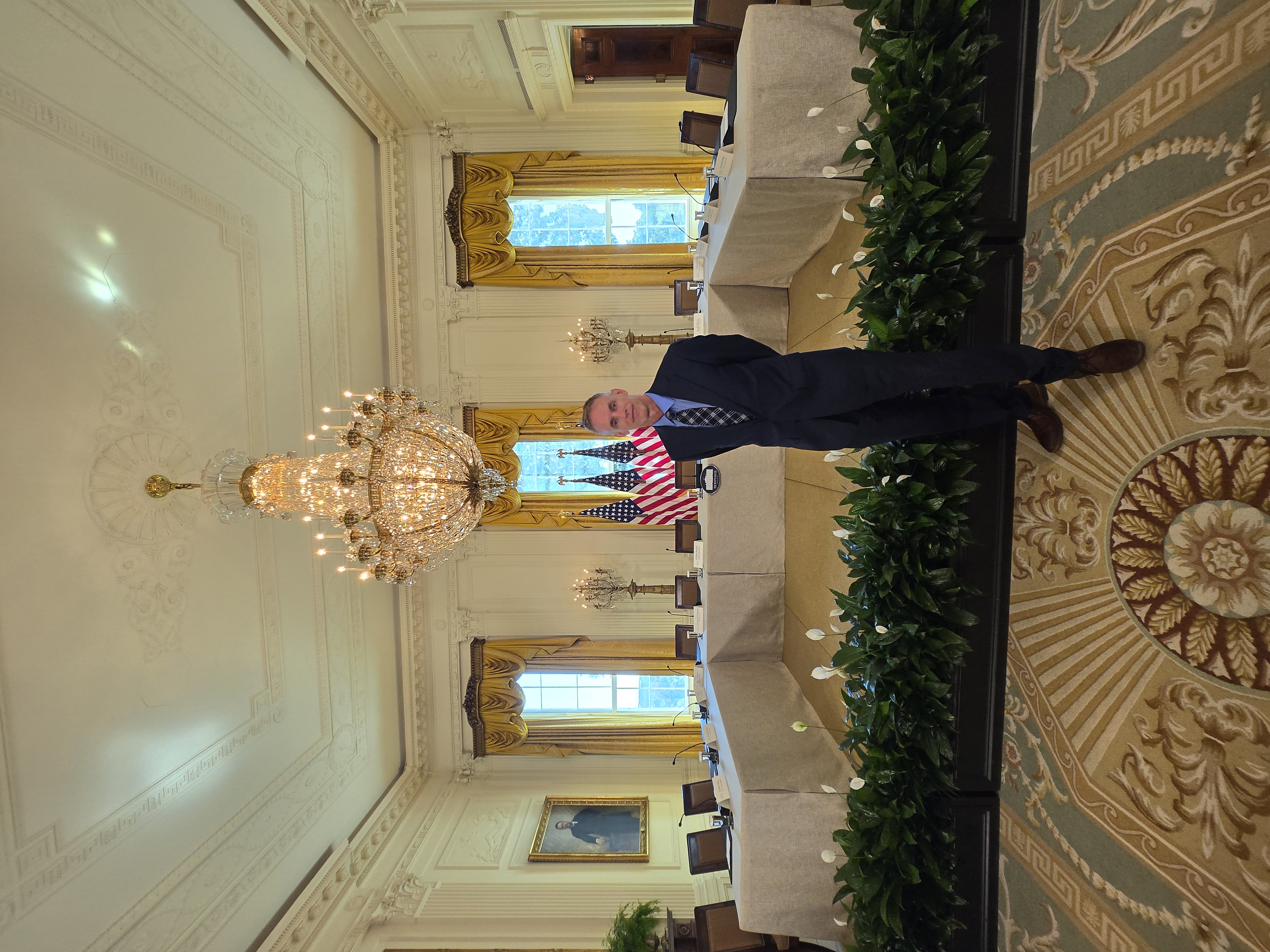 Tim Mousel with Secretary of Labor